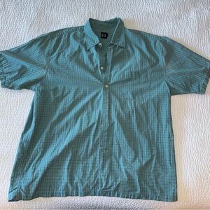 GAP Green Casual Button Down Shirt